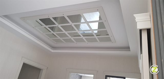 Z Dekor duvar ve tavan kaplama uygulaması